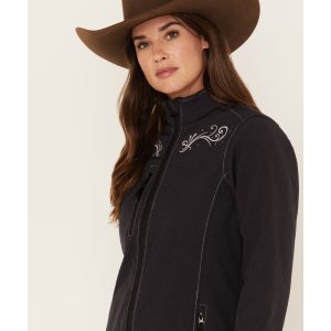 Softshell Hardware Women's Simple Swirls Cowgirl Jacket