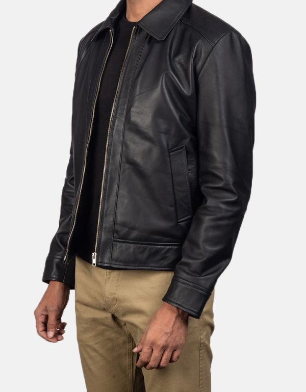 Inferno Black Leather Jacket