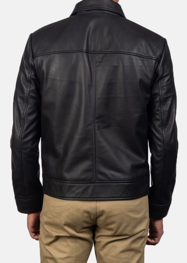 Inferno Black Leather Jacket