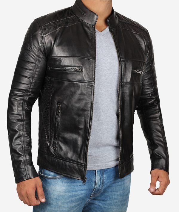 90s Leather Jacket for Men