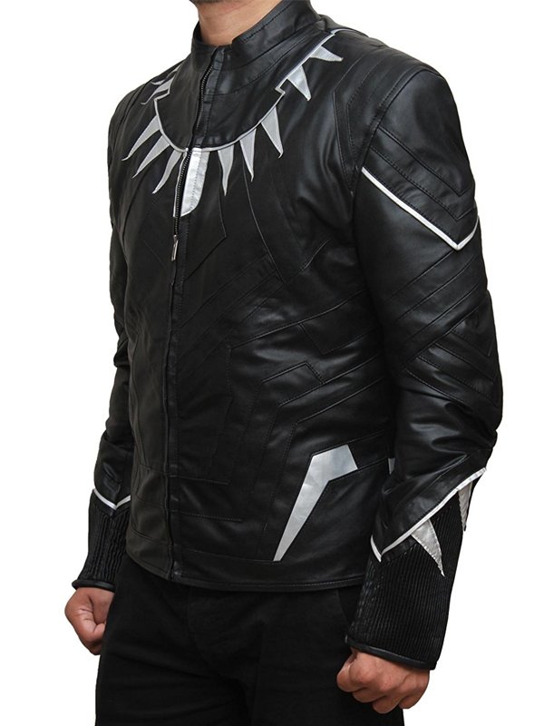 Black Panther Avengers: Infinity War Leather Jacket