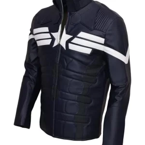 Captain America The Soldier 90s Leather Jacket