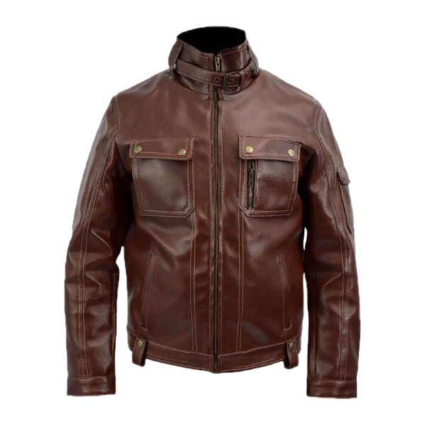 Gangster Kingdom Spade 4 Leather Jacket