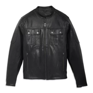 mechanic leather jacket