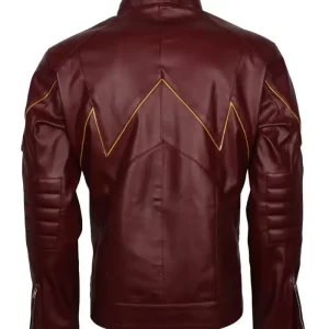 The Flash Barry Allen Grant Gustin Red leather Jacket