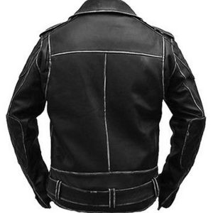 Black Comfortable Men’s Leather Jacket