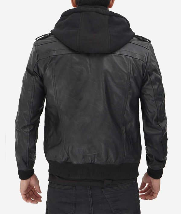 Men's Premium Black leather 90s Jacket