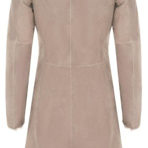 Women's Sheepskin Large Reversible Coat