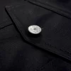Black Denim Shearling Jacket