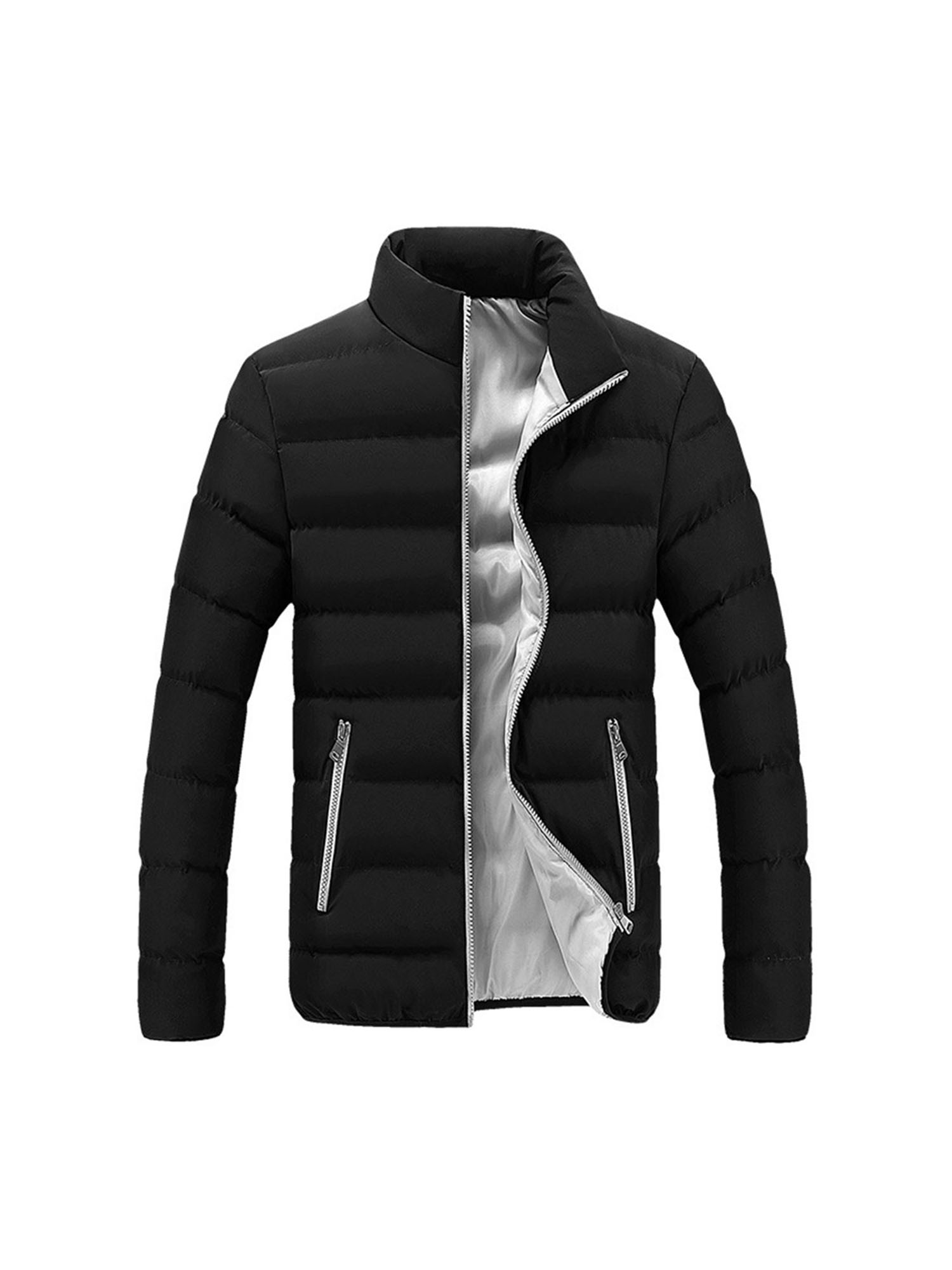 Black Winter Coat for Men - All Star Jacket
