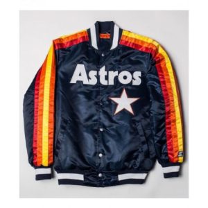 Men’s Astros Houston Satin Jacket