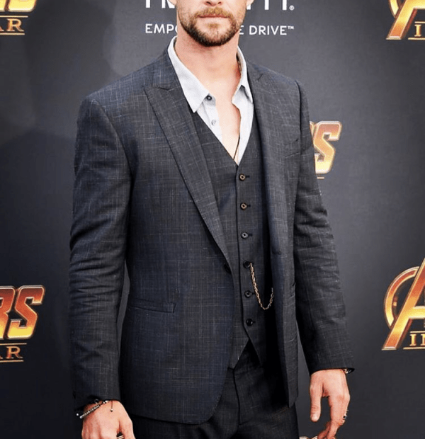Men's Chris Hemsworth Knitted Blazer