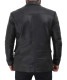 Mens Real Lambskin Black Leather Blazer Jacket