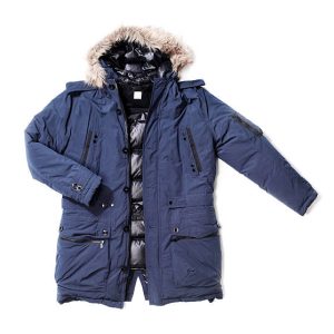 Winter Jacket Blue and Soft