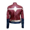 Wonder Woman Diana Red Leather Jacket