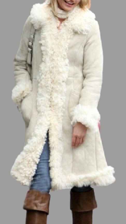 Cameron Diaz’s fur Coat