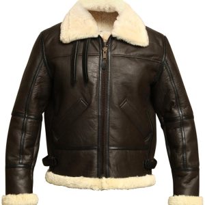 B3 Flight Leather Jacket Brown
