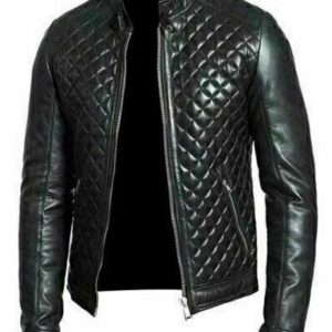 Tom-Mens-Quilted-Black-Cafe-Racer-Real-Sheepskin-Leather-Jacket