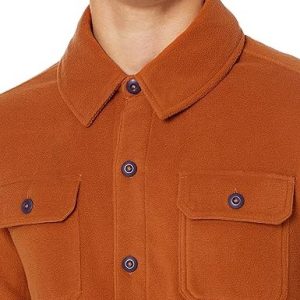Men's Long-Sleeve Polar For Lightweight Shirt Jacket