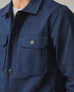 Navy Shirt Jacket