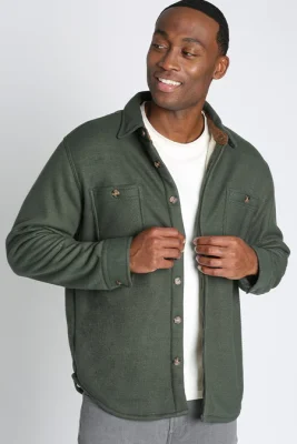 Green Shirt Jacket mens