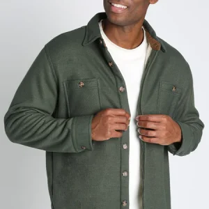 Green Shirt Jacket mens