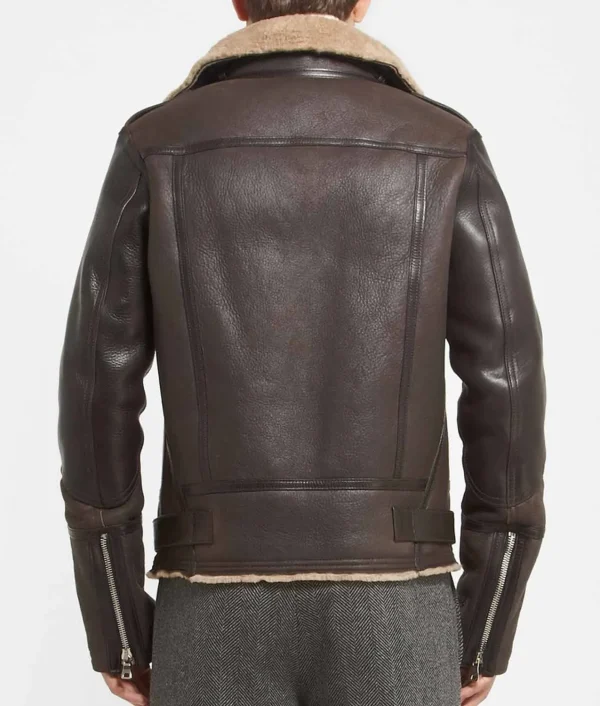 Brendan Fraser leather jacket